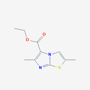 2,6-Dimethylimidazo[2,1-b]thiazole-5-carboxylic acid ethyl ester