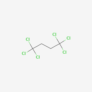 molecular formula C4H4Cl6 B13760717 1,1,1,4,4,4-Hexachlorobutane CAS No. 26523-63-7