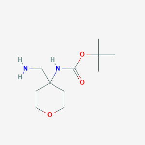 Tert-butyl (4-(aminomethyl)tetrahydro-2H-pyran-4-YL)carbamate