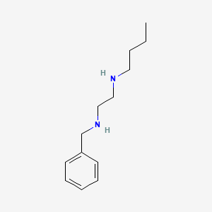 molecular formula C13H22N2 B13760797 N1-Benzyl-N2-butylethane-1,2-diamine CAS No. 62730-99-8