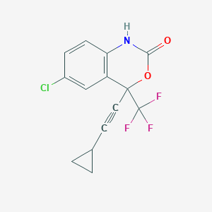 molecular formula C14H9ClF3NO2 B137610 (Rac)-Efavirenz CAS No. 154635-17-3