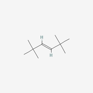 molecular formula C10H20 B13761023 (E)-2,2,5,5-Tetramethylhex-3-ene CAS No. 22808-06-6