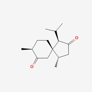 molecular formula C15H24O2 B13761184 Isoacorone CAS No. 6168-64-5