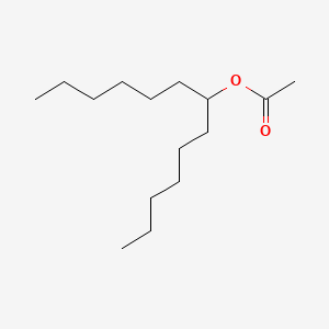 molecular formula C15H30O2 B13761211 Tridecan-7-yl acetate CAS No. 60826-28-0