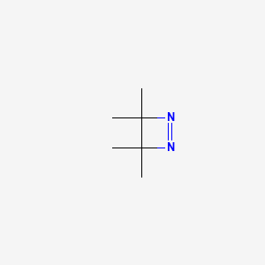 molecular formula C6H12N2 B13761232 Tetramethyldiazetine CAS No. 54166-22-2