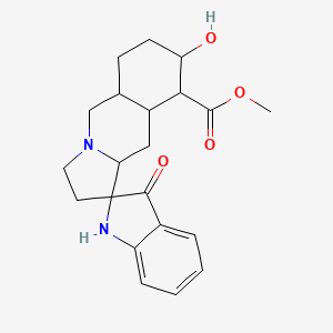 molecular formula C21H26N2O4 B13761281 Yohimbine pseudoindoxyl CAS No. 6872-98-6