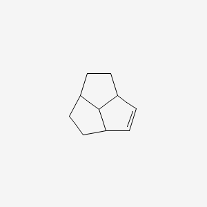 molecular formula C10H14 B13761299 Tetrahydrotriquinacene CAS No. 57595-39-8
