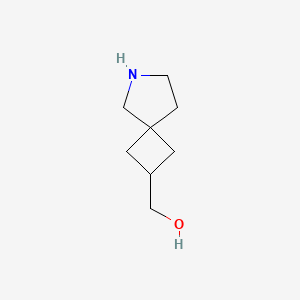 molecular formula C8H15NO B1376145 6-Azaspiro[3.4]octan-2-ylmethanol CAS No. 1420958-53-7