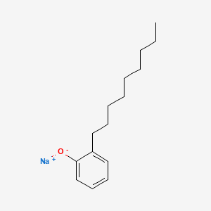 molecular formula C15H23NaO B13761470 Sodium nonylphenolate CAS No. 54181-64-5
