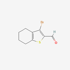 3-Bromo-4,5,6,7-tetrahydro-1-benzothiophene-2-carbaldehyde