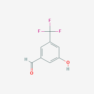3-Hydroxy-5-(trifluoromethyl)benzaldehyde