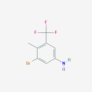 3-Bromo-4-methyl-5-(trifluoromethyl)aniline