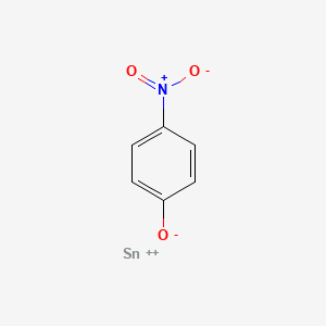 molecular formula C6H4NO3Sn+ B13761605 p-Nitrophenol tin(II) salt CAS No. 57936-22-8