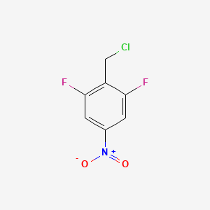 2-(Chloromethyl)-1,3-difluoro-5-nitrobenzene
