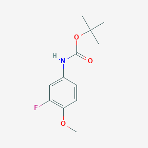 tert-butyl N-(3-fluoro-4-methoxyphenyl)carbamate