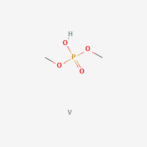 molecular formula C2H7O4PV B13761728 Vanadium tris(dimethoxy phosphate) CAS No. 24822-65-9