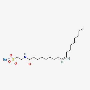 molecular formula C20H38NNaO4S B13761763 Sodium N-oleoyltaurate CAS No. 60840-87-1