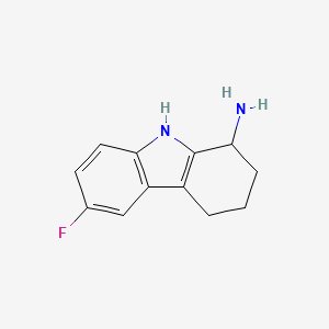 6-fluoro-2,3,4,9-tetrahydro-1H-carbazol-1-amine
