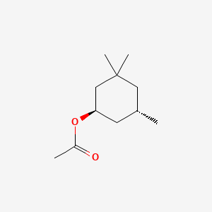 molecular formula C11H20O2 B13761806 trans-3,3,5-Trimethylcyclohexyl acetate CAS No. 24691-18-7