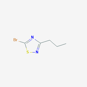 5-Bromo-3-propyl-1,2,4-thiadiazole