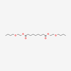molecular formula C21H40O6 B13761864 Nonanedioic acid, bis(2-butoxyethyl) ester CAS No. 63021-23-8