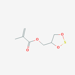 molecular formula C7H10O4S B13761903 (1,3,2-Dioxathiolan-4-yl)methyl 2-methylprop-2-enoate CAS No. 78350-06-8