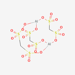 molecular formula C3H6Al2O18S6 B13761906 Aluminum methionate CAS No. 52667-15-9