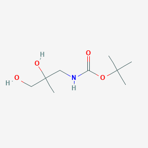 tert-butyl N-(2,3-dihydroxy-2-methylpropyl)carbamate