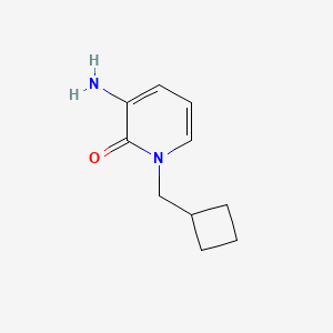 3-Amino-1-(cyclobutylmethyl)-1,2-dihydropyridin-2-one