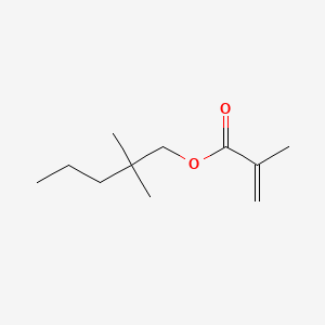 molecular formula C11H20O2 B13761980 2,2-Dimethylpentyl methacrylate CAS No. 67905-09-3