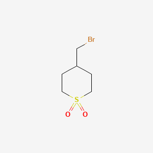 4-(Bromomethyl)tetrahydro-2H-thiopyran 1,1-dioxide