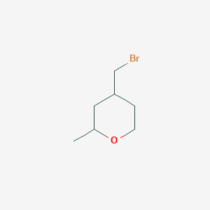 4-(Bromomethyl)-2-methyloxane