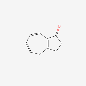 molecular formula C10H10O B13762087 3,4-Dihydro-1(2H)-azulenone CAS No. 52487-41-9