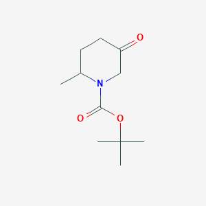Tert-butyl 2-methyl-5-oxopiperidine-1-carboxylate