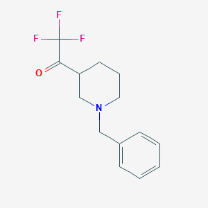 1-(1-Benzylpiperidin-3-yl)-2,2,2-trifluoroethanone