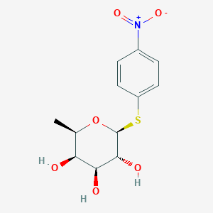 molecular formula C12H15NO6S B13762161 P-Nitrophenyl-B-D-thiofucopyranoside 