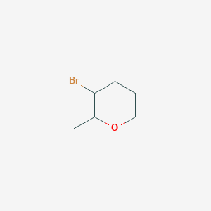 molecular formula C6H11BrO B137622 3-Bromo-2-methyloxane CAS No. 156051-16-0