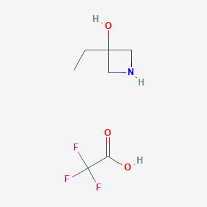 3-Ethylazetidin-3-ol; trifluoroacetic acid