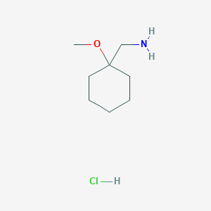 (1-Methoxycyclohexyl)methanamine hydrochloride