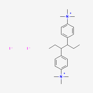 molecular formula C24H38I2N2 B13762305 Paramyon CAS No. 604-92-2
