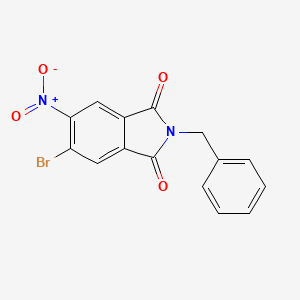 2-Benzyl-5-bromo-6-nitroisoindoline-1,3-dione