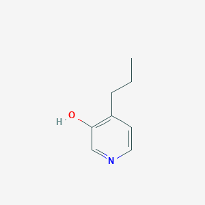 molecular formula C8H11NO B13762419 3-Hydroxy-4-n-propylpyridine 