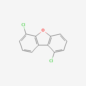 molecular formula C12H6Cl2O B13762606 1,6-Dichlorodibenzofuran CAS No. 74992-97-5