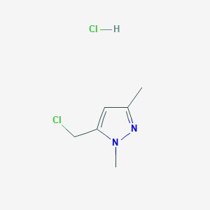 5-(Chloromethyl)-1,3-dimethyl-1H-pyrazole hydrochloride