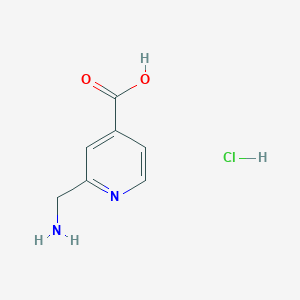 2-(Aminomethyl)pyridine-4-carboxylic acid hydrochloride