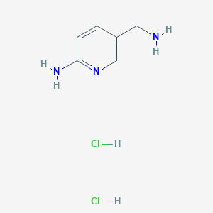 5-(Aminomethyl)pyridin-2-amine dihydrochloride