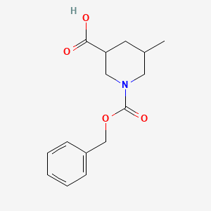1-((Benzyloxy)carbonyl)-5-methylpiperidine-3-carboxylic acid