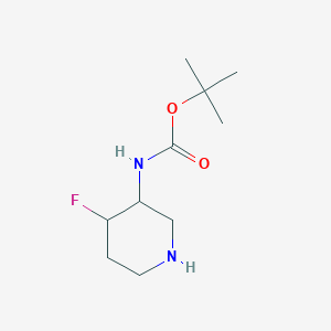 3-(Boc-amino)-4-fluoropiperidine