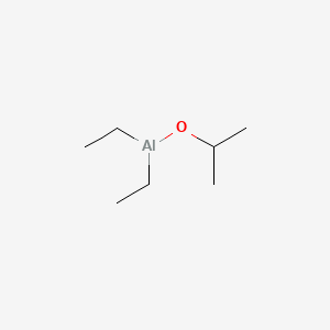 molecular formula C7H17AlO B13763210 Aluminum, diethyl(2-propanolato)- CAS No. 6063-60-1