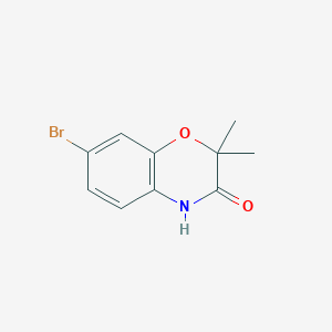 7-Bromo-2,2-dimethyl-2H-benzo[b][1,4]oxazin-3(4H)-one